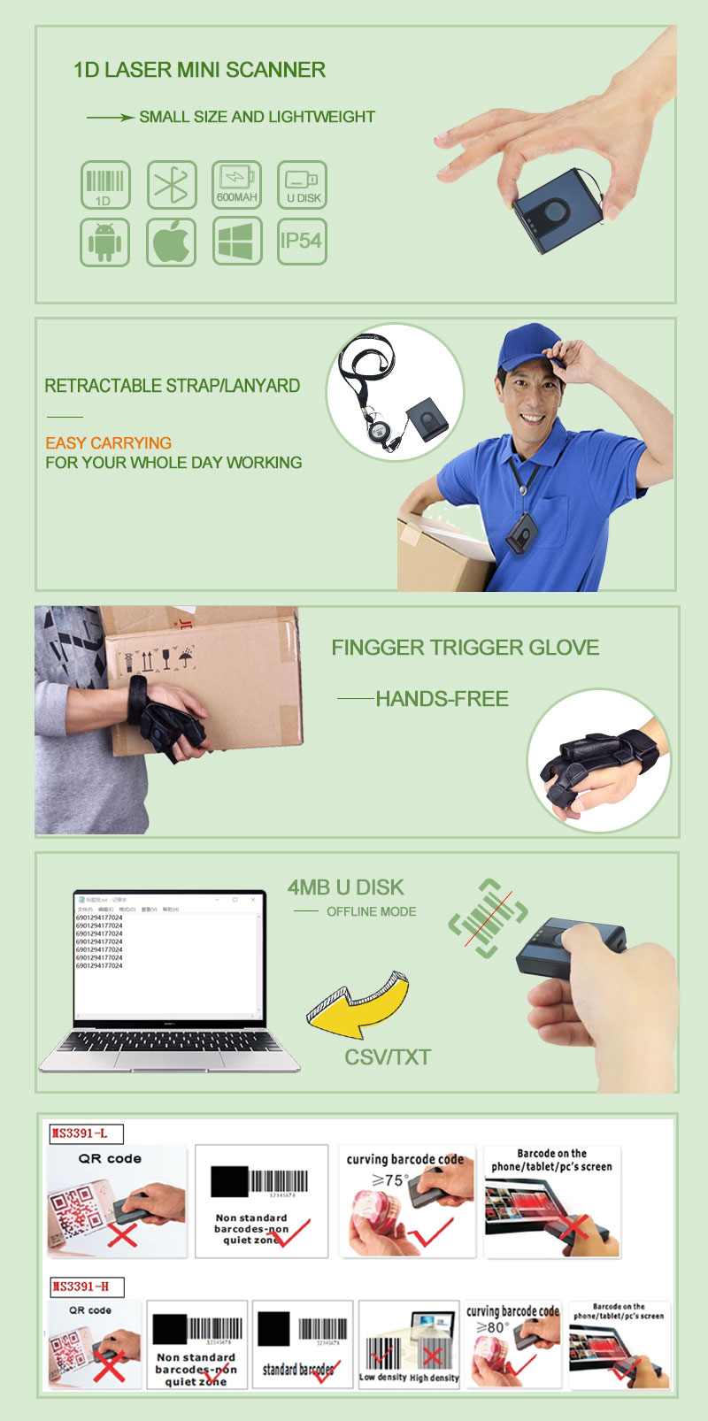 mini barcode scanner