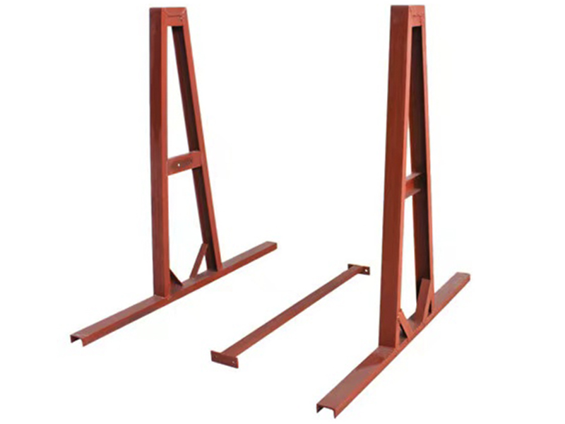 Assembled display racks for granite storage