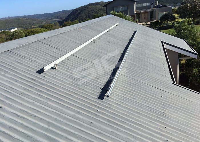 Rafter bolt solar racking system