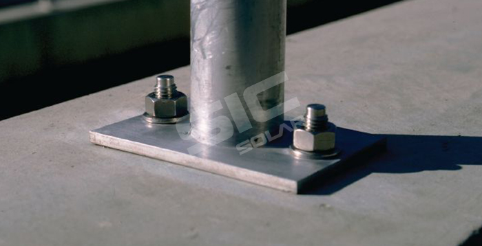 L type anchor bolt