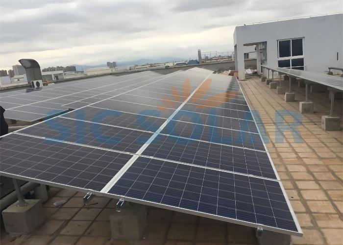 Flat Concrete Roof Solar Panel Bracket