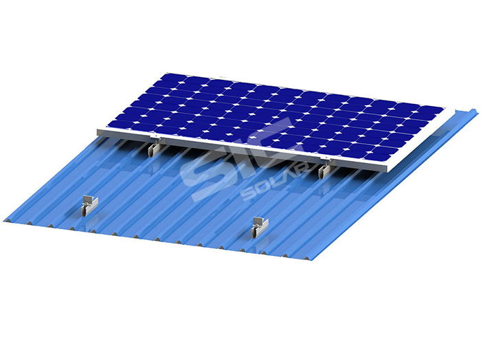 U-type mini rail solar racking