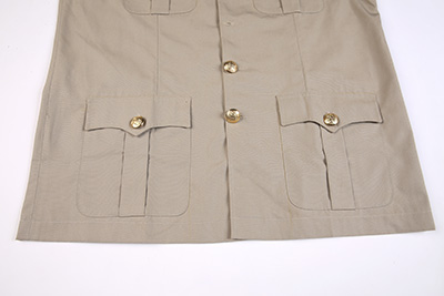 Military khaki shirt