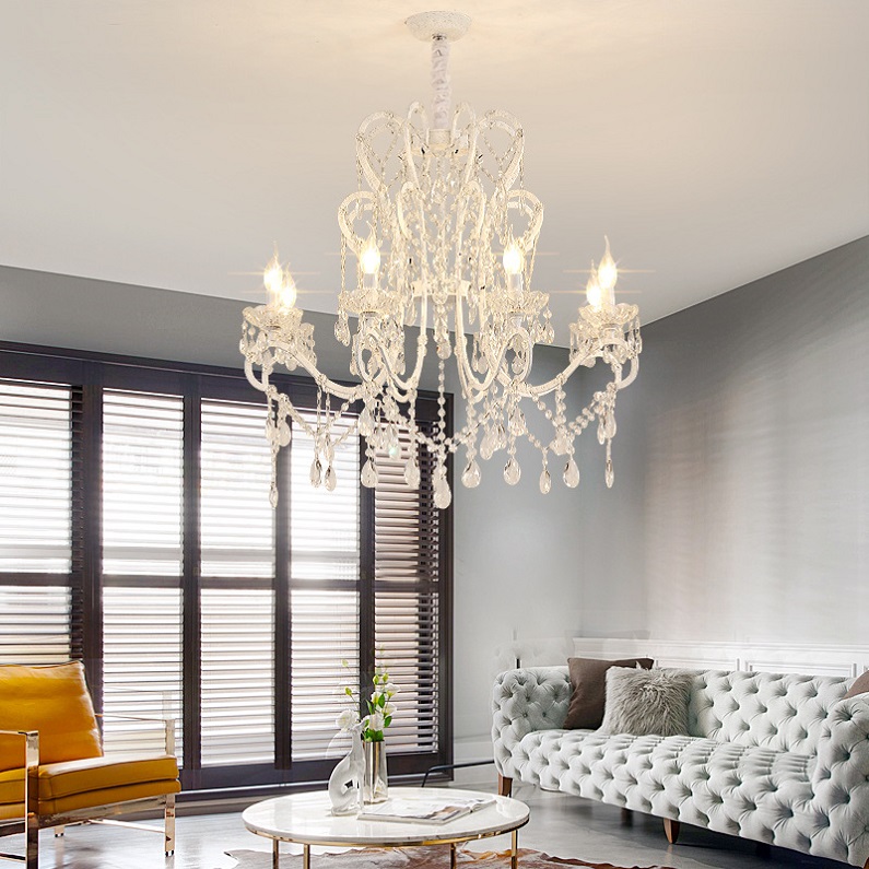 Living Room Crystal Chandelier