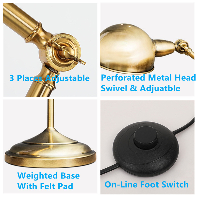 Adjustable Pole Floor Light Details