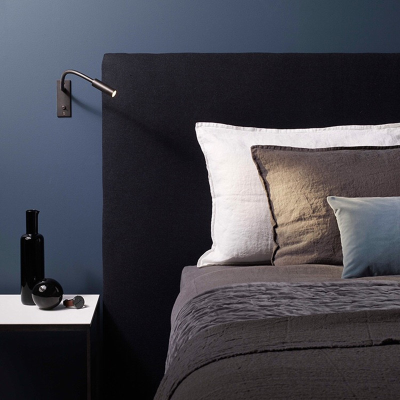 Wall mounted LED bedside reading light Wall mounted LED bedside reading light
