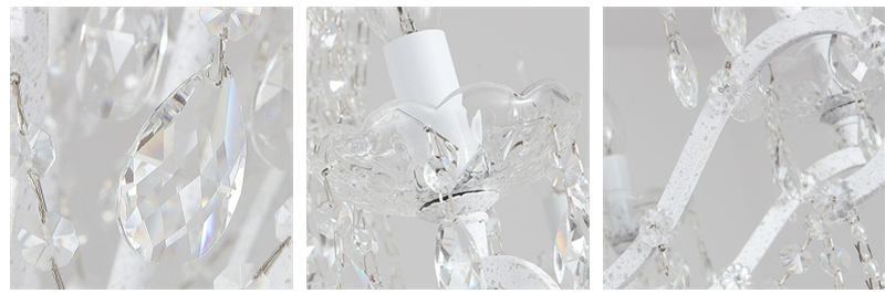 Modern Crystal Chandelier Detail Modern Crystal Chandelier Detail
