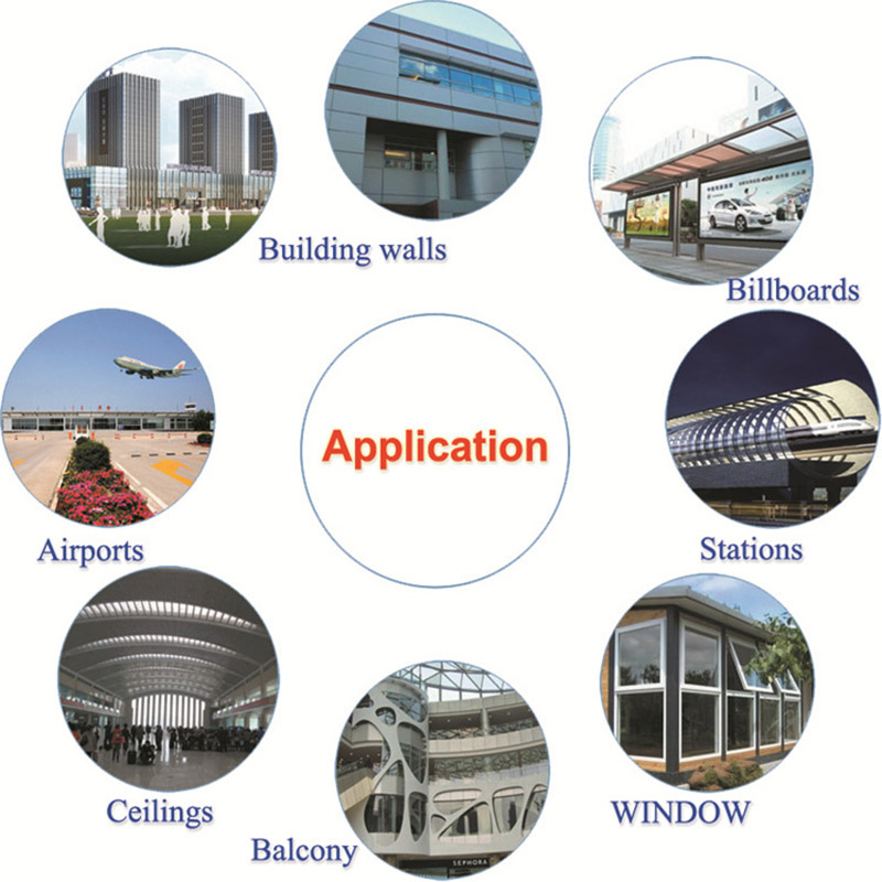 Nippon Spray Painting Aluminum Different Sharp Sheet for Cladding Nippon Spray Painting Aluminum Different Sharp Sheet for Cladding