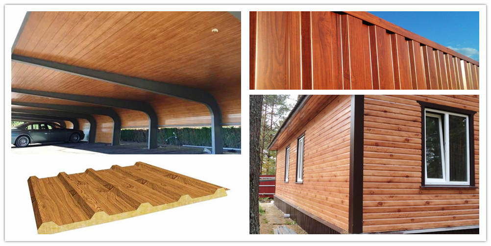 Wood grain color steel plate Wood grain color steel plate