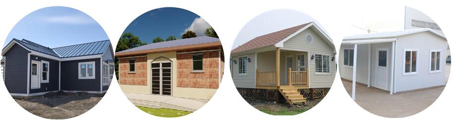Modern light steel frame prefabricated house Modern light steel frame prefabricated house