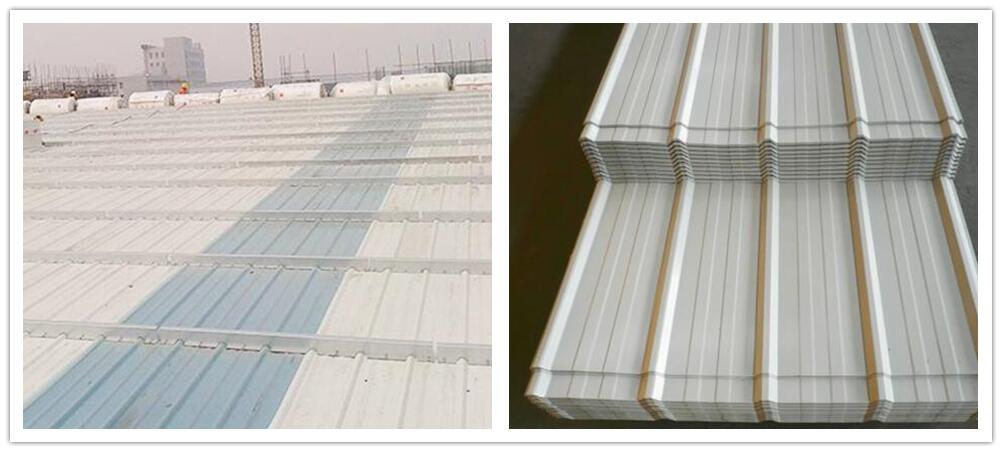 The most commonly used color steel plates for roof The most commonly used color steel plates for roof