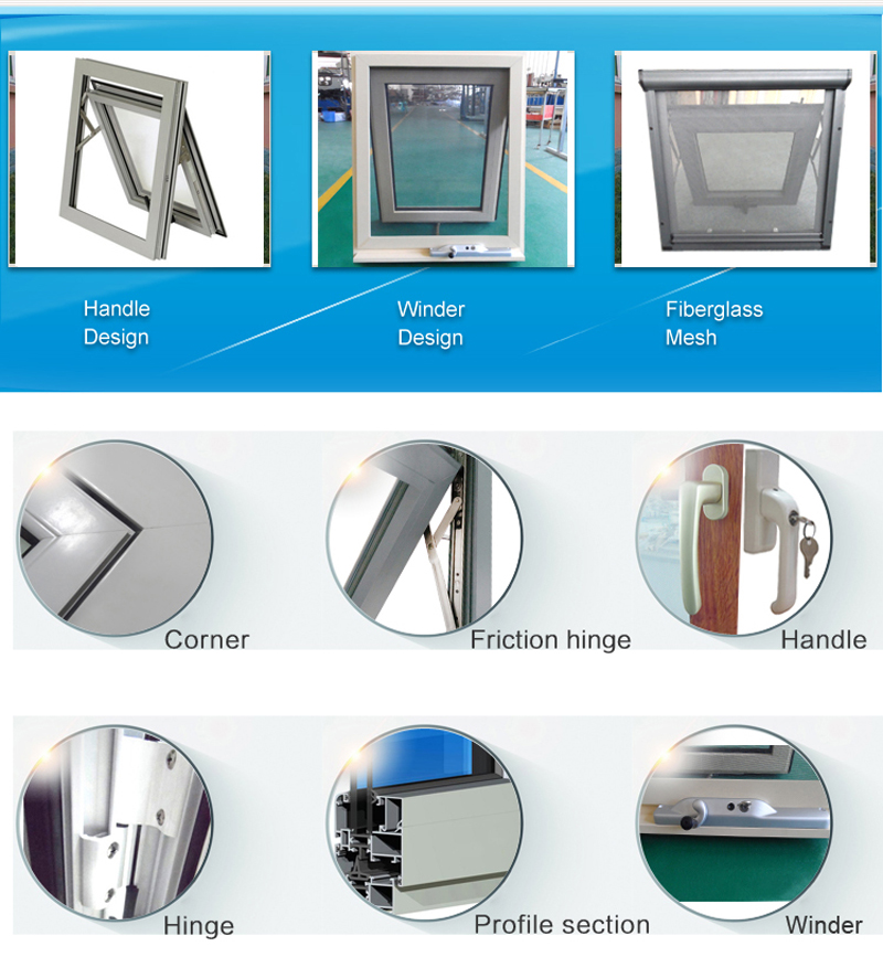 picture of aluminium windows detailed drawing 