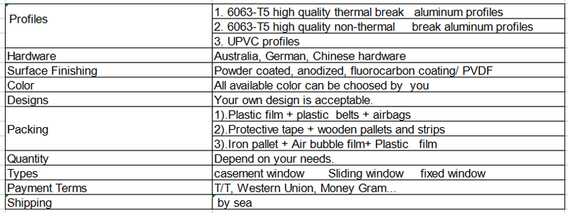 Aluminum hollow custom exterior shutters