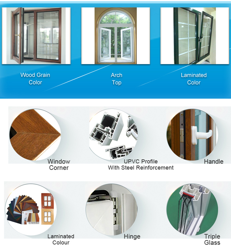 pvc window panels detailed drawing