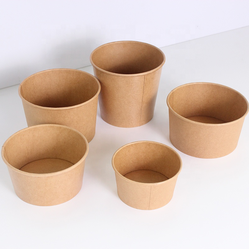 disposable hot soup paper bowl