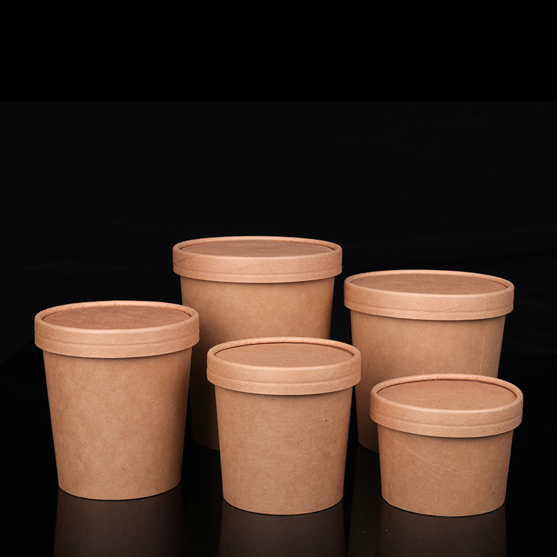 kraft paper bowls