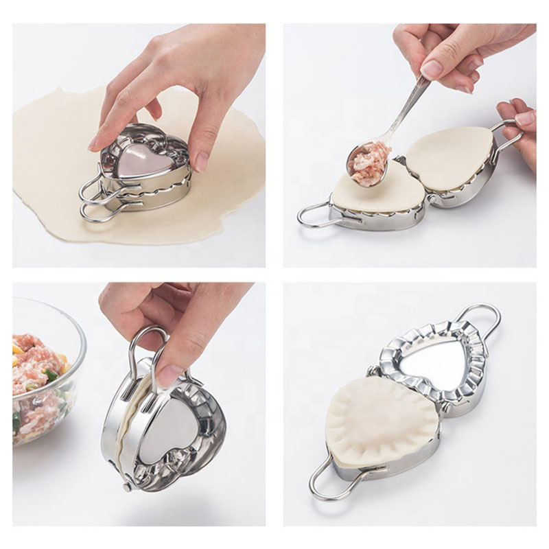 Stainless Steel Dumplings Maker Dumpling Molds Empanadas Press Mold