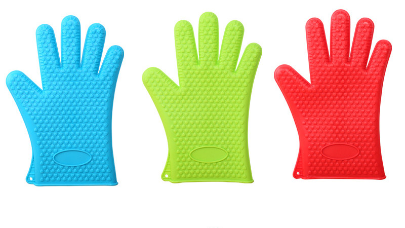 Heat Resistant Silicone Mitten