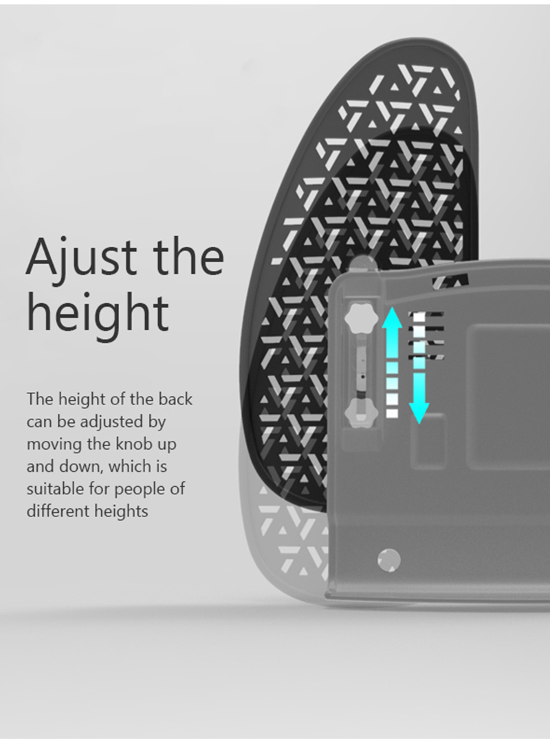 Adjust The Height of Lumbar Support