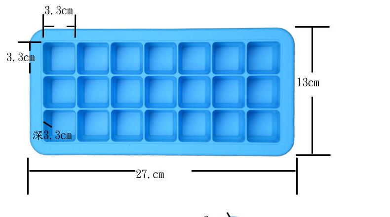 Silicone Ice Tray for Cocktail