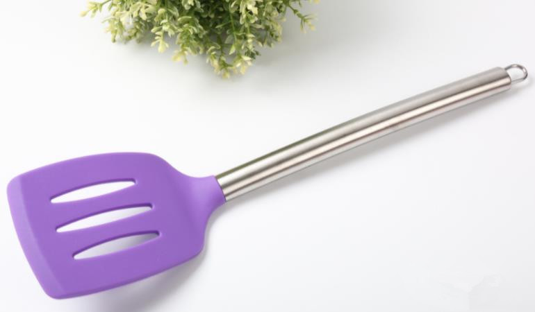 Cooking Tool Rubber Slotted Spatula Cooking Tool Rubber Slotted Spatula