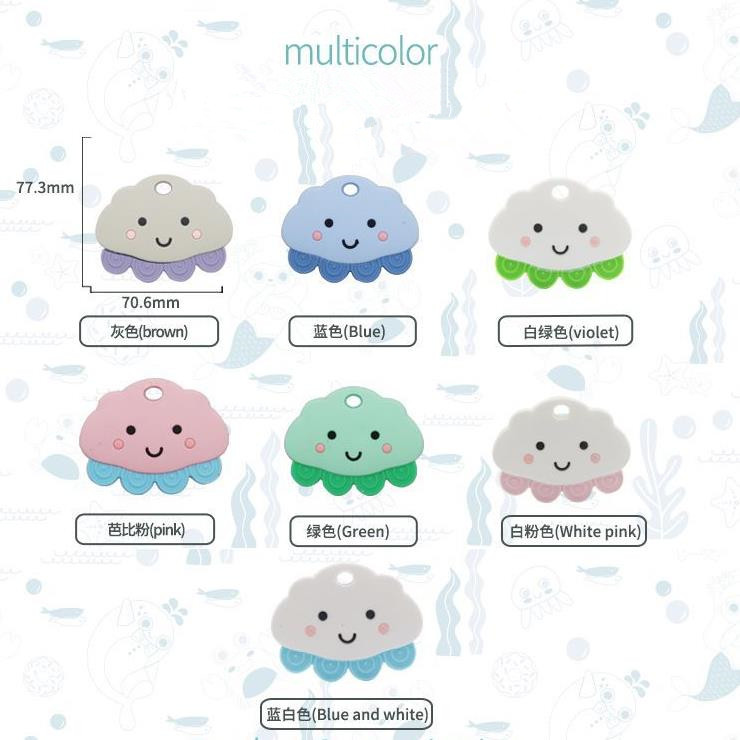 Soft Silicone Teether Ring Soft Silicone Teether Ring