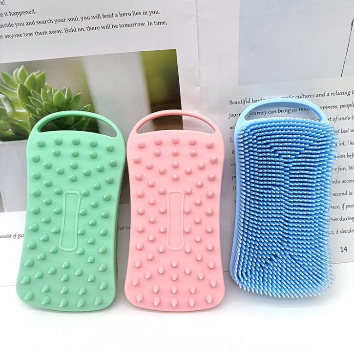 Silicone Shower Shampoo Brush Silicone Shower Shampoo Brush