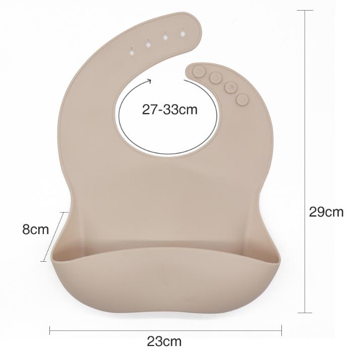 Durable Silicone Bibs for Babies
