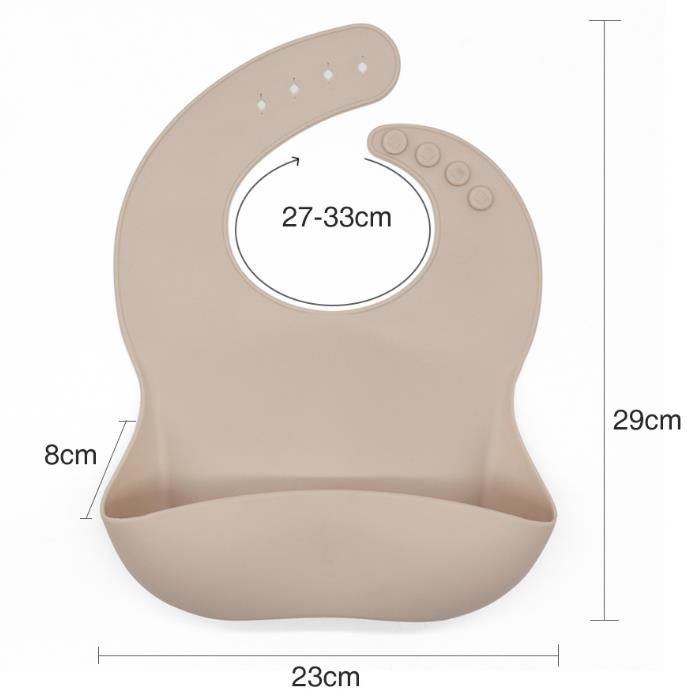 Waterproof Silicone Bib for Babies Waterproof Silicone Bib for Babies
