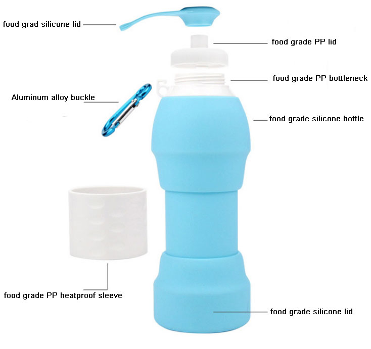 silicone water bottle