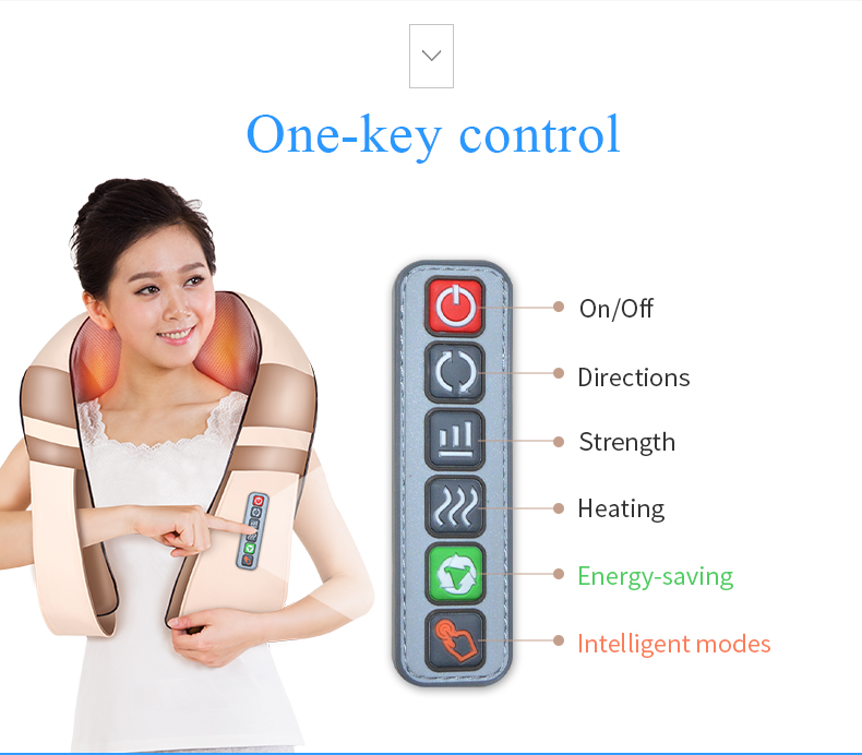 neck massager with heating
