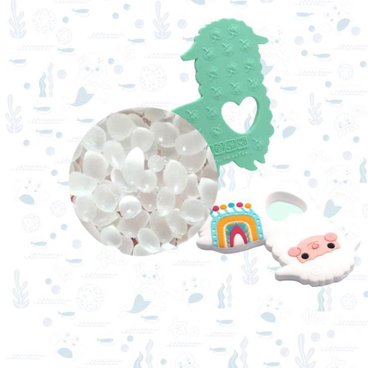 Silicone Alpaca Teething Ring