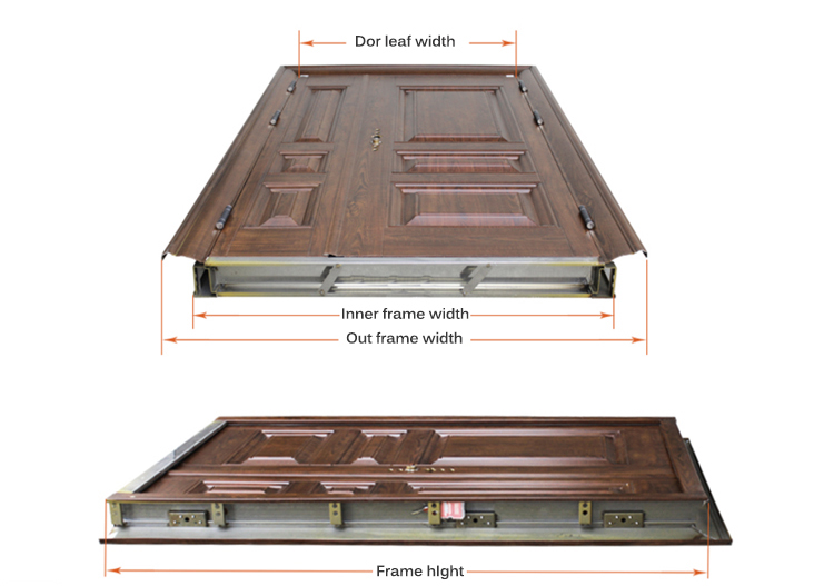 residential entrance door