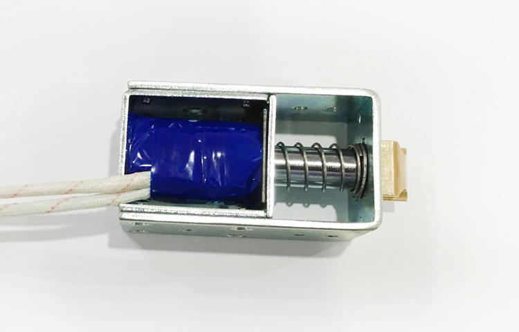 Electromagnetic lock with lock pin