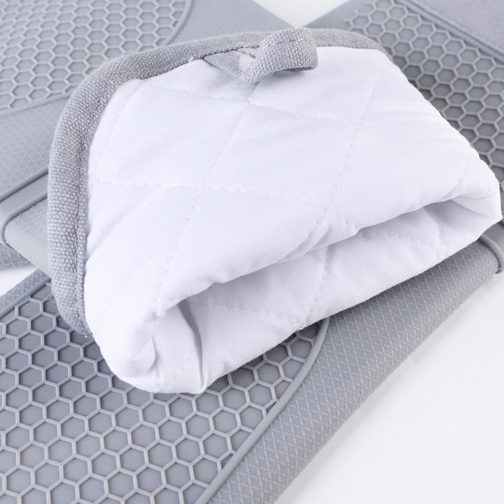 Silicone Oven Mittens with Cotton Silicone Oven Mittens with Cotton