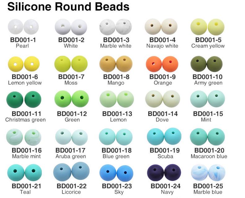 FDA Foodgrade Silicone Teether Necklace FDA Foodgrade Silicone Teether Necklace