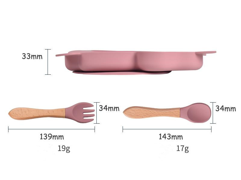 baby feeding set silicon