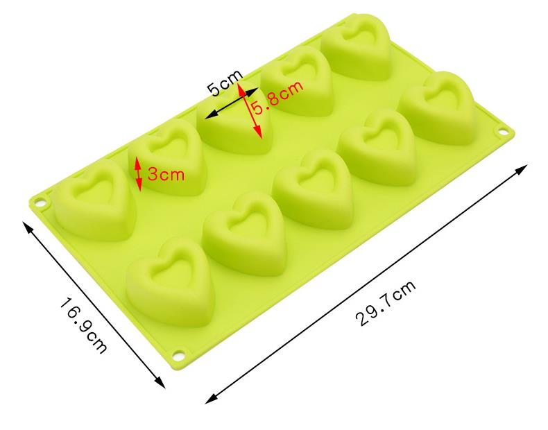 Easy Released Silicone Chocolate Molds Easy Released Silicone Chocolate Molds