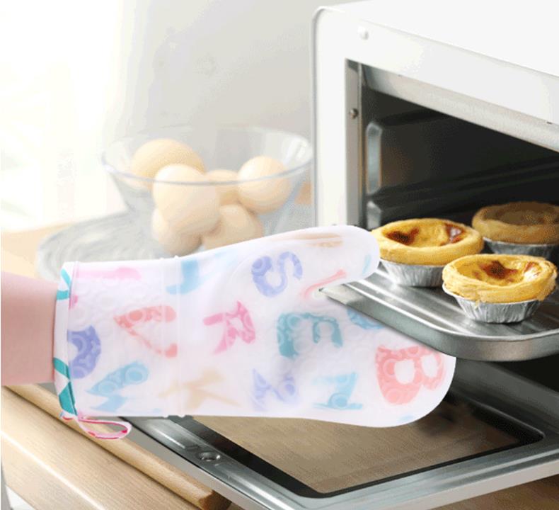 Silicone Mitts with Cotton for Baking Silicone Mitts with Cotton for Baking