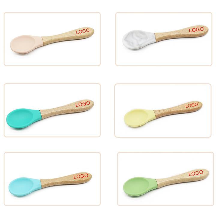 BPA Free Silicone Baby Spoon
