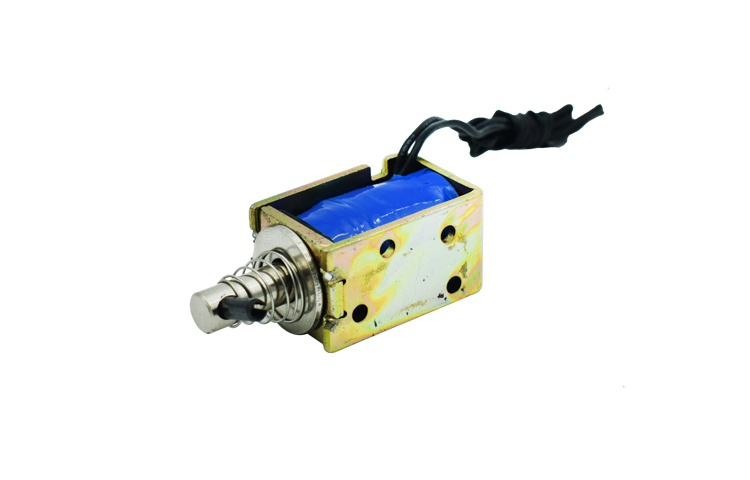 Miniature low amps electric solenoid