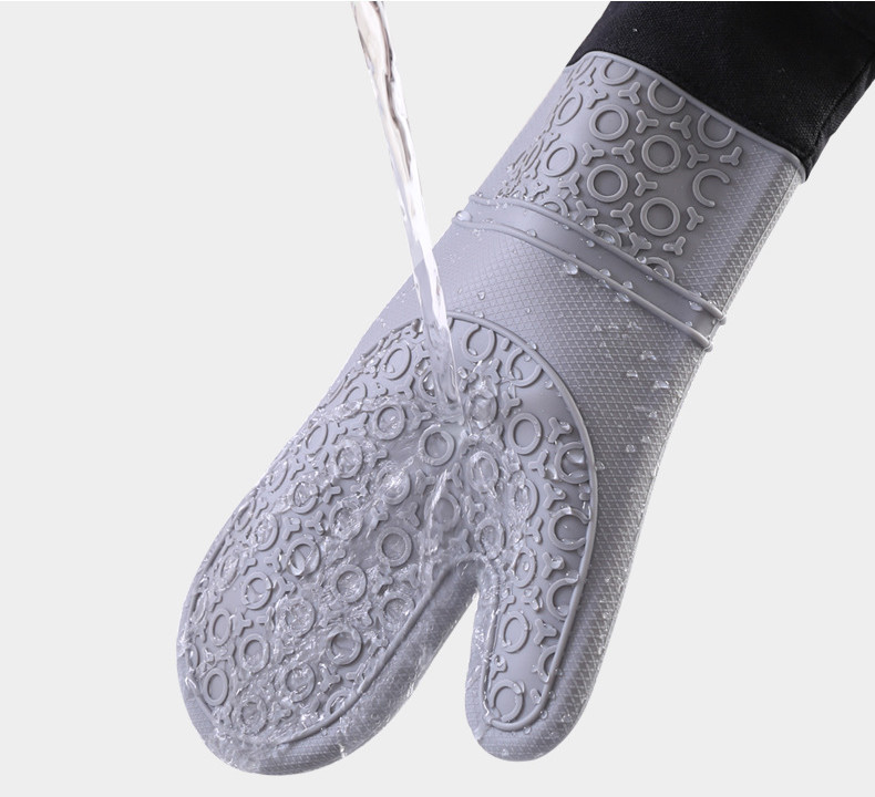 Silicone Oven Mittens with Cotton Silicone Oven Mittens with Cotton