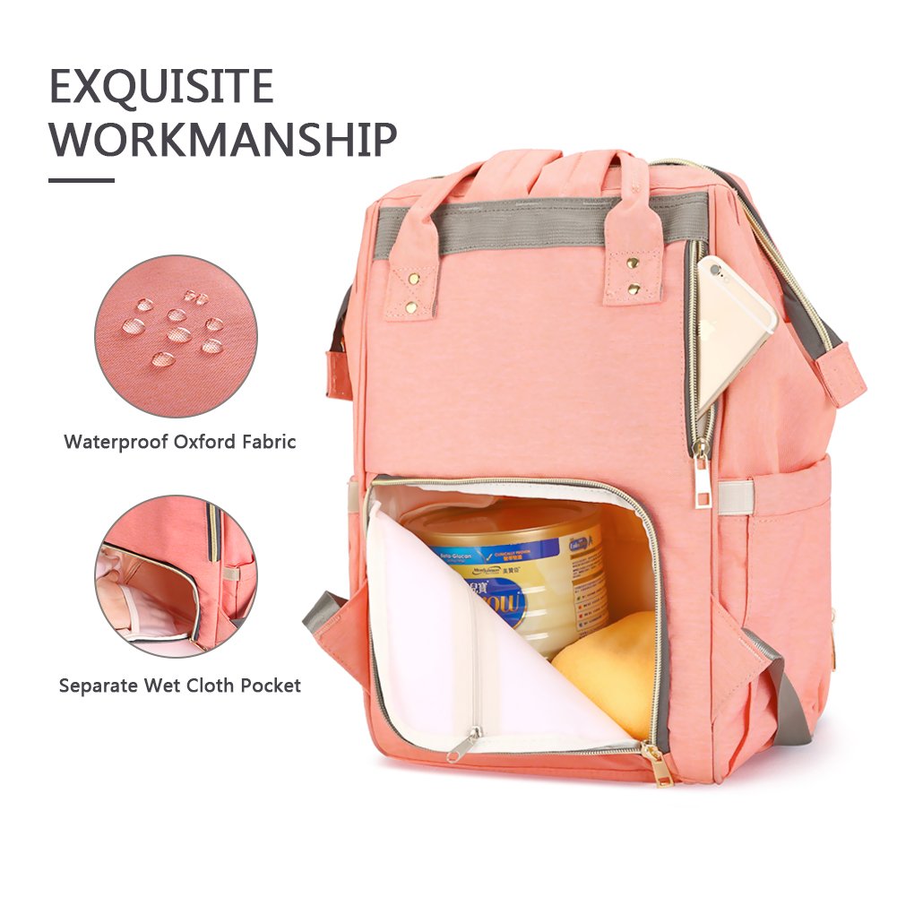 high quality fabric diaper bag