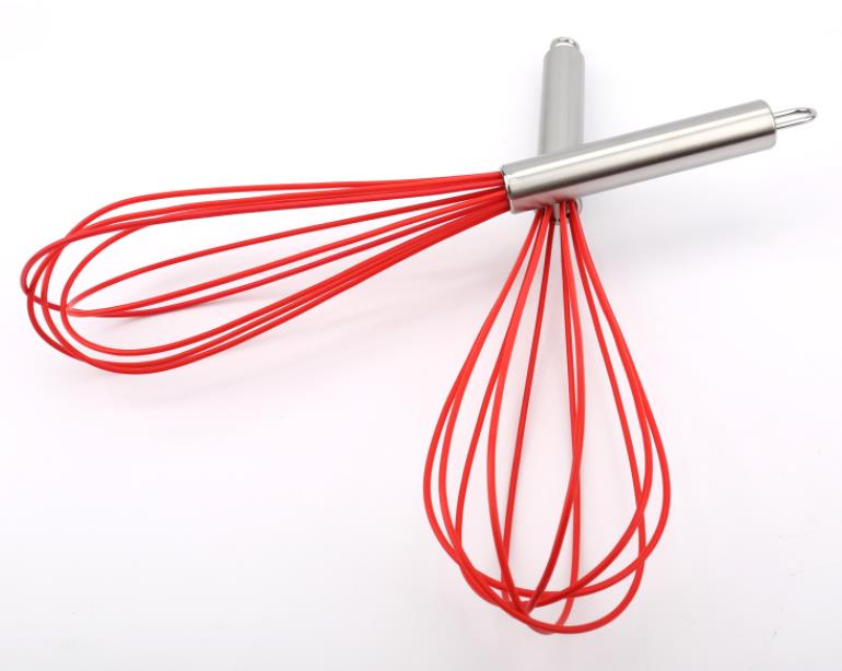 Silicone Stainless Steel Egg Whisk Silicone Stainless Steel Egg Whisk