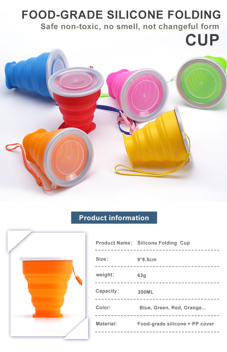 travel folding cup