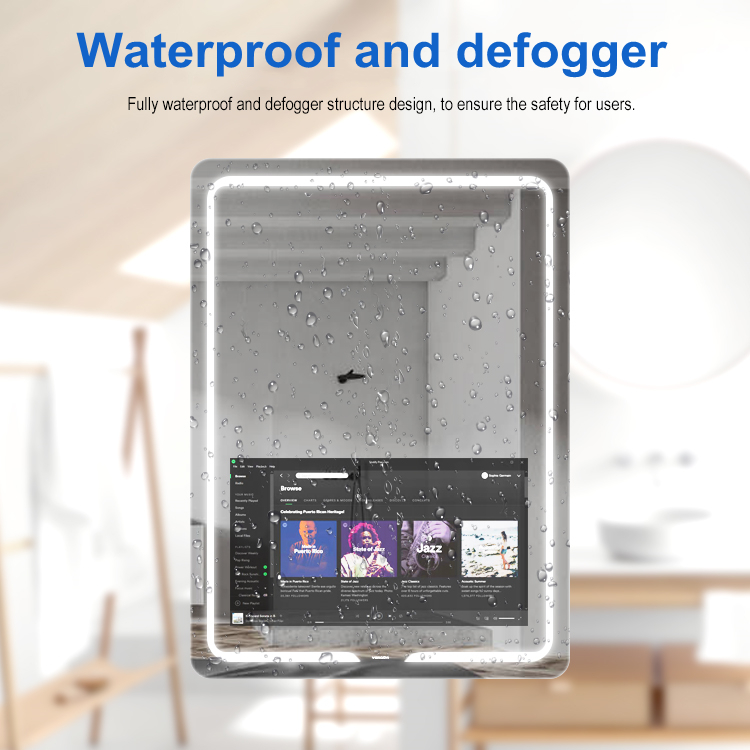 vanity mirror with wifi
