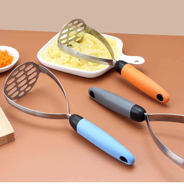 New Stainless Steel Potato Masher Potato Crusher Mud Press Kitchen Small Tools New Stainless Steel Potato Masher Potato Crusher Mud Press Kitchen Small Tools