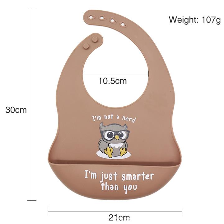 Waterproof Silicone Baby Bib