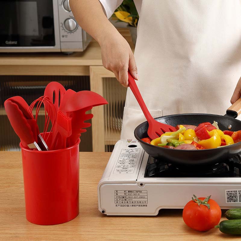 Silicone Kitchen Utensil Set 11pcs/set Silicone tools Silicone Kitchen Utensil Set 11pcs/set Silicone tools