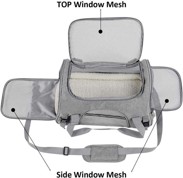 mesh fabric pet bags mesh fabric pet bags